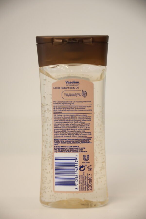Vaseline Intensive Care Cocoa Radiant Body Gel Oil - Image 2