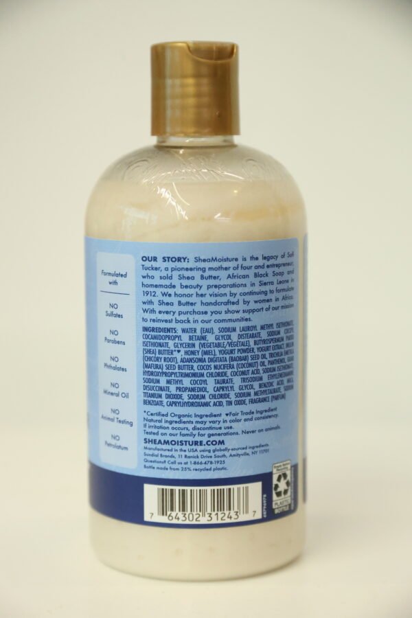 Shea Moisture Manuka Honey & Yogurt Hydrate + Repair Shampoo - Image 3