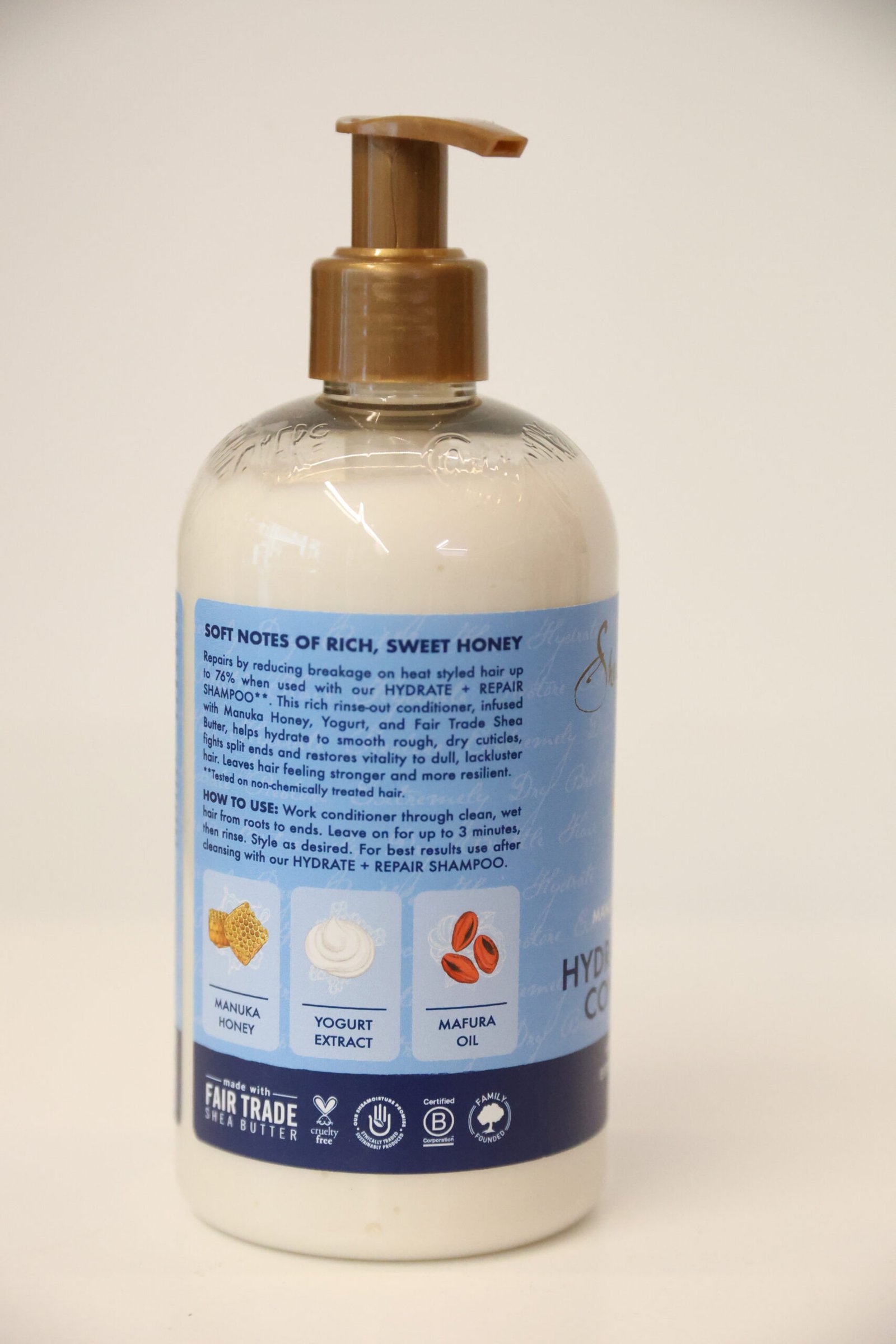 Shea Moisture Manuka Honey & Yogurt Hydrate Repair Conditioner 13oz - Image 2