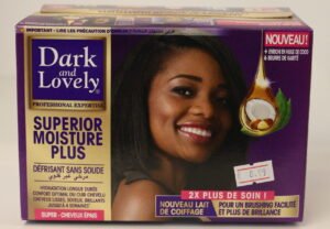 Dark & Lovely Moisture Plus No-Lye Relaxer Super Dark and Lovely