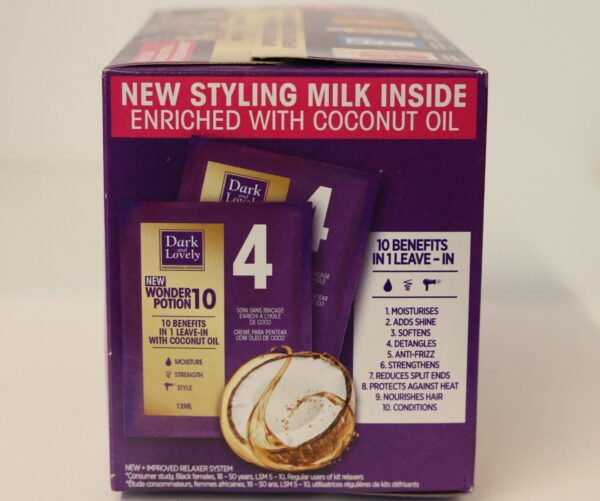 Dark & Lovely Moisture Plus No-Lye Relaxer Super Dark and Lovely - Image 2