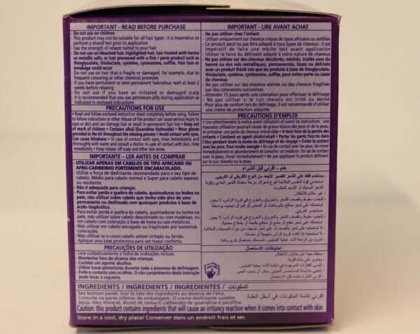 Dark & Lovely Moisture Plus No-Lye Relaxer Super Dark and Lovely - Image 3